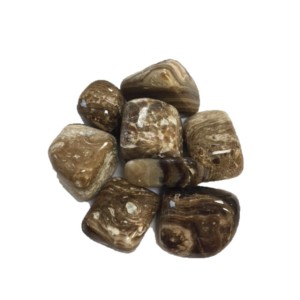 Calcite Chocolate (Brown Aragonite) Tumbled Stone 30-40mm (250g) Calcite Chocolate (Brown Aragonite) Tumbled Stone 30-40mm (250g)